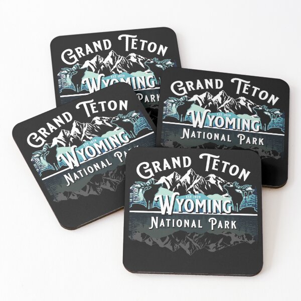 Item preview, Vintage Grand Teton National Park Wyoming USA Ek Mountains designed and sold by Asleydarell.