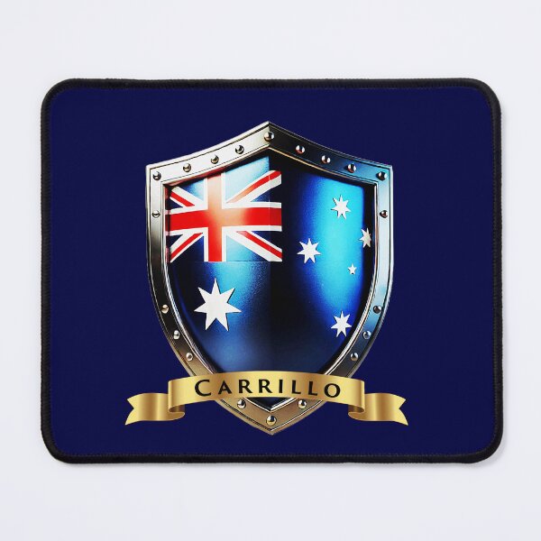 Item preview, Carrillo Family Australia Shield.Heritage Crest of Pride designed and sold by Highlandkings.