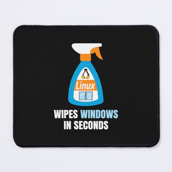Item preview, Funny Linux Windows Cleaner designed and sold by owcapearsj.