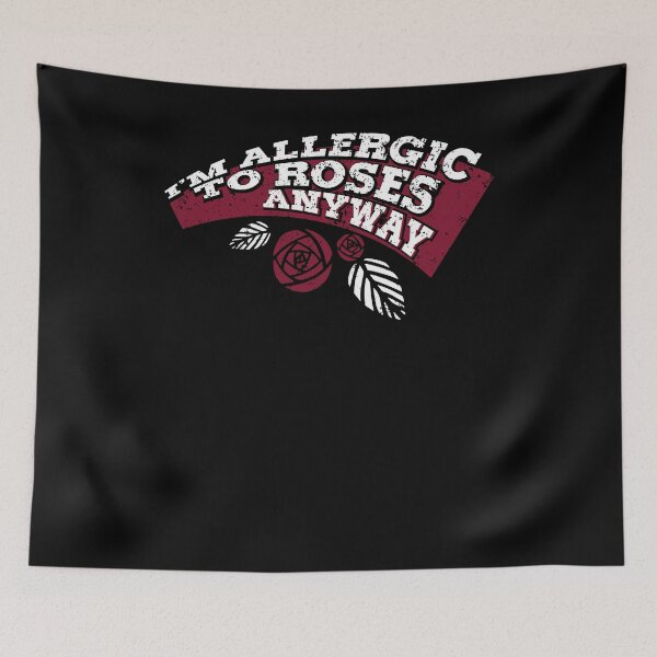 Item preview, Im Allergic To Roses Anti Valentines Day Roses Shirt designed and sold by shoppzee.