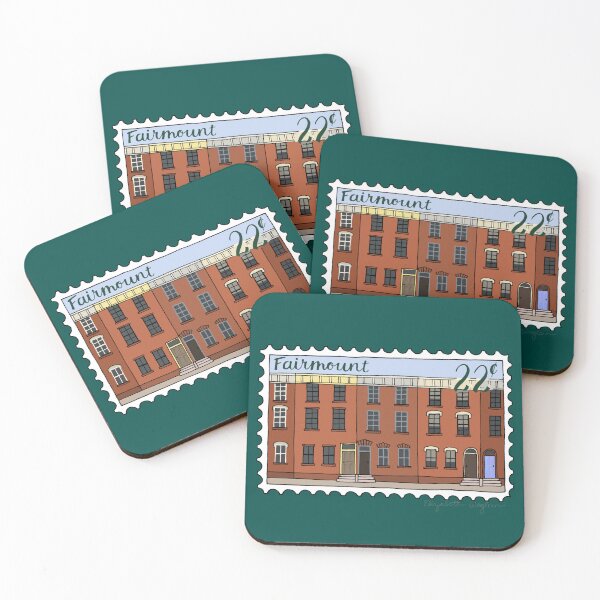 Item preview, Fairmount Philly Stamp Illustration designed and sold by Elizabeth Weglein.