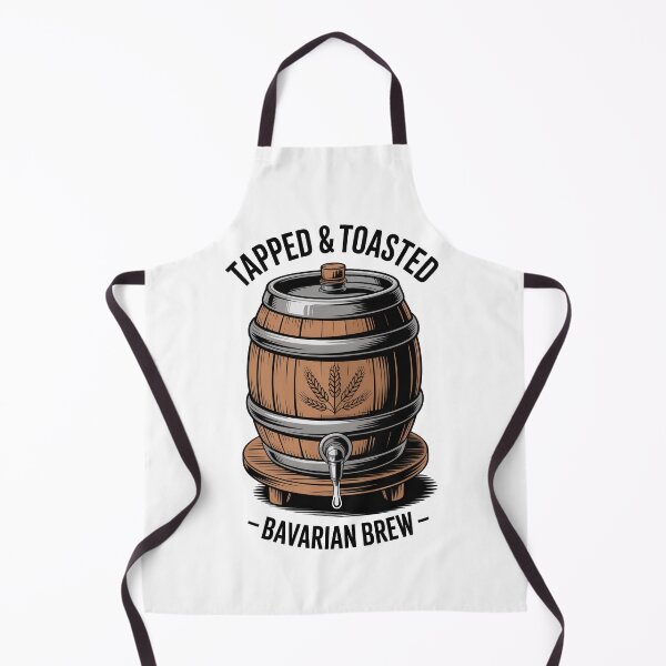 Item preview, Tapped & Toasted: Bavarian Brew - Vintage Beer Barrel Art designed and sold by C.Kav.Art.