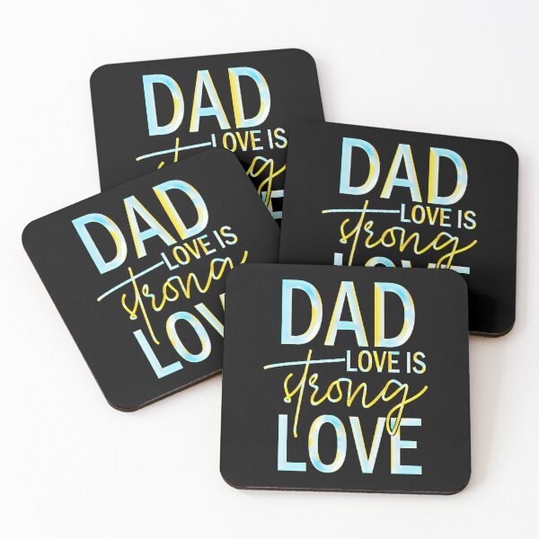 Item preview, Dad Love Is Forever – Inspirational Dad Quote Gift for Fathers designed and sold by creativerooney.