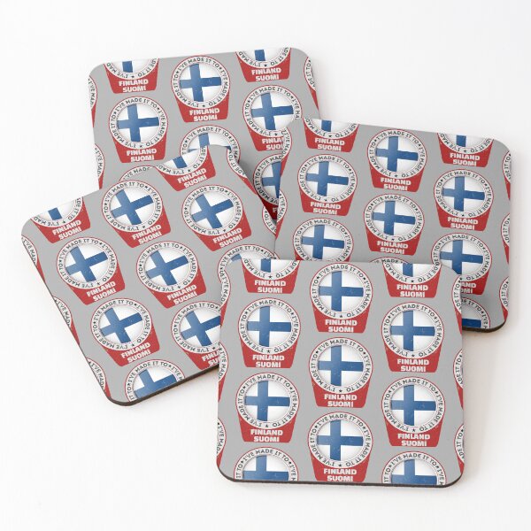 Item preview, I've Made It To FINLAND Suomi Sticker T-Shirt 01 designed and sold by OuterShellUK.