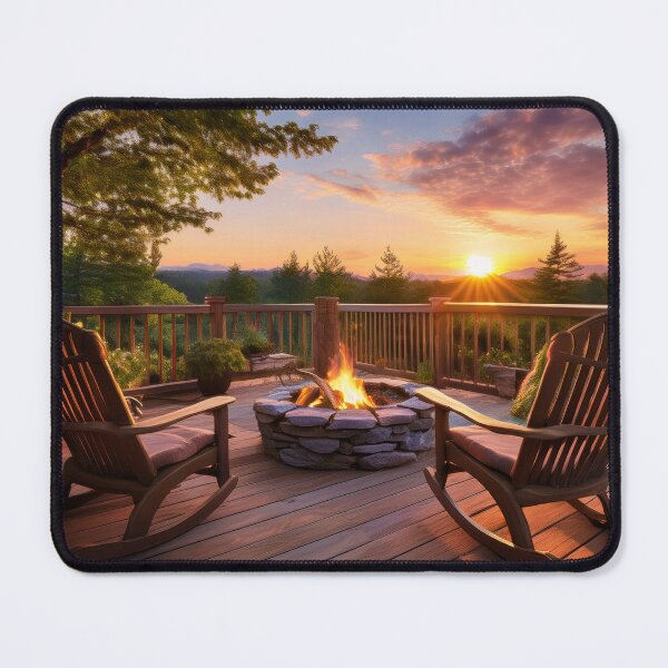 Item preview, Fire on the Deck at Sunset designed and sold by Kathy Weaver.