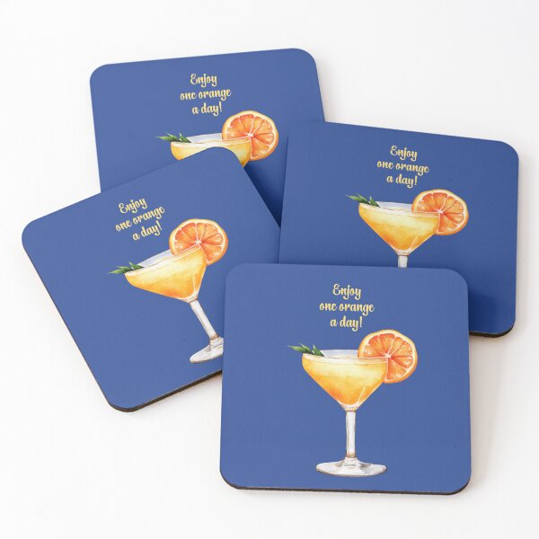 Item preview, Enjoy One Orange A Day designed and sold by JonnaHurmerinta.
