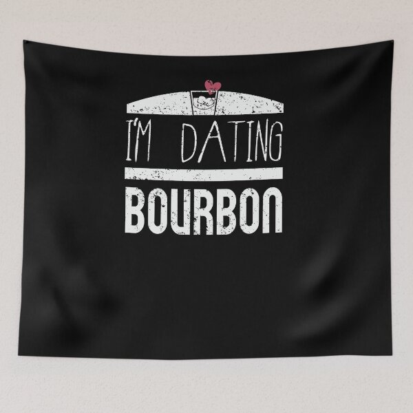 Item preview, Anti Valentines Day Im Dating Bourbon T Shirt designed and sold by shoppzee.