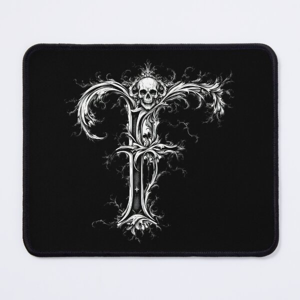 Item preview, Copy of J, Ornate Skull Halloween Letters, Gothic Font, Halloween Alphabet Print, Spooky Letters for Hoodie & Merch designed and sold by TheGaliyaStudio.