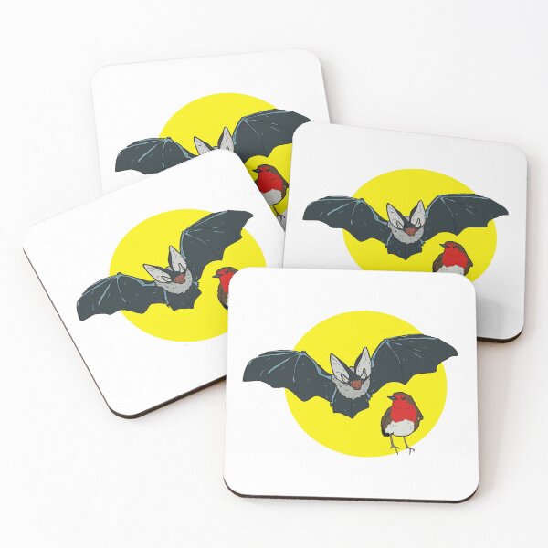 Item preview, Flying Bat and a Robin designed and sold by Melty Shirts.
