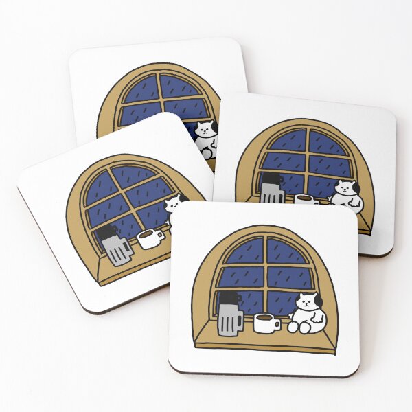 Item preview, a Cat on the window seat designed and sold by superbaechoo.