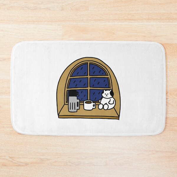 Item preview, a Cat on the window seat designed and sold by superbaechoo.