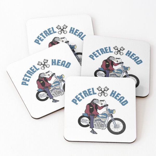 Item preview, Petrel Head - Bird Biker Design designed and sold by Melty Shirts.