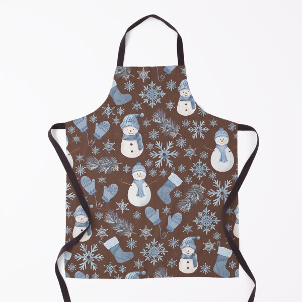 Item preview, Cozy Blue Winter on Dark Brown designed and sold by KSimpson838.