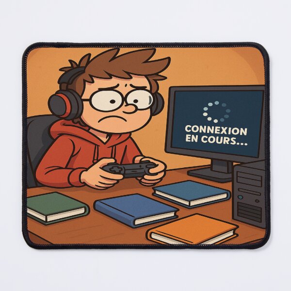 Item preview, Lag is My Homework – Sarcastic Gamer Design II designed and sold by GeekGliter.