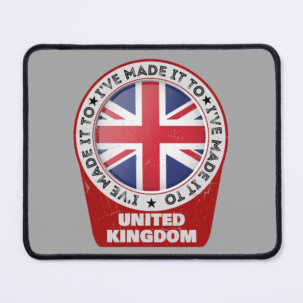 Item preview, I've Made It To UNITED KINGDOM UK Sticker T-Shirt 01 designed and sold by OuterShellUK.