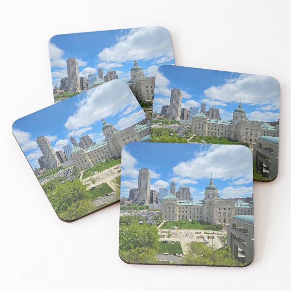 Item preview, The Indianapolis Skyline taken on North Senate Avenue designed and sold by ShutterTOM.