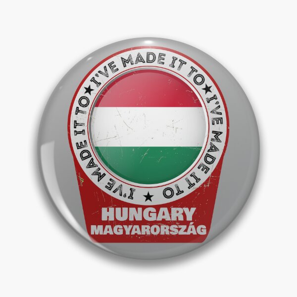 Item preview, I've Made It To HUNGARY Magyarorszag Sticker T-Shirt 01 designed and sold by OuterShellUK.