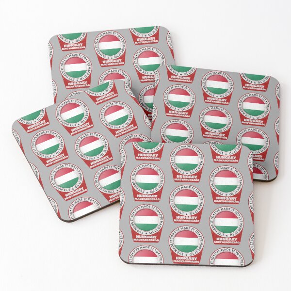 Item preview, I've Made It To HUNGARY Magyarorszag Sticker T-Shirt 01 designed and sold by OuterShellUK.