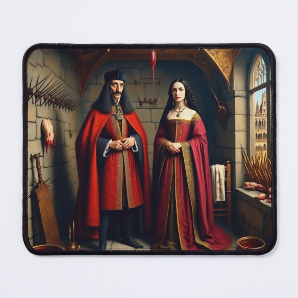 Item preview,  Portrait of Vlad Tepes Dracula the Impaler of Walacchia and Elizabeth Bathory together designed and sold by Vintage Designs +.