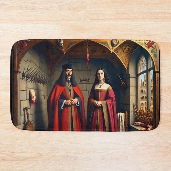 Item preview,  Portrait of Vlad Tepes Dracula the Impaler of Walacchia and Elizabeth Bathory together designed and sold by Vintage Designs +.