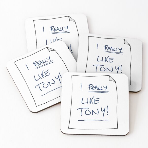 Item preview, I Really like Tony designed and sold by Melty Shirts.
