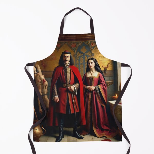 Item preview,  Portrait of Vlad Tepes Dracula the Impaler of Walacchia and Elizabeth Bathory together designed and sold by Vintage Designs +.