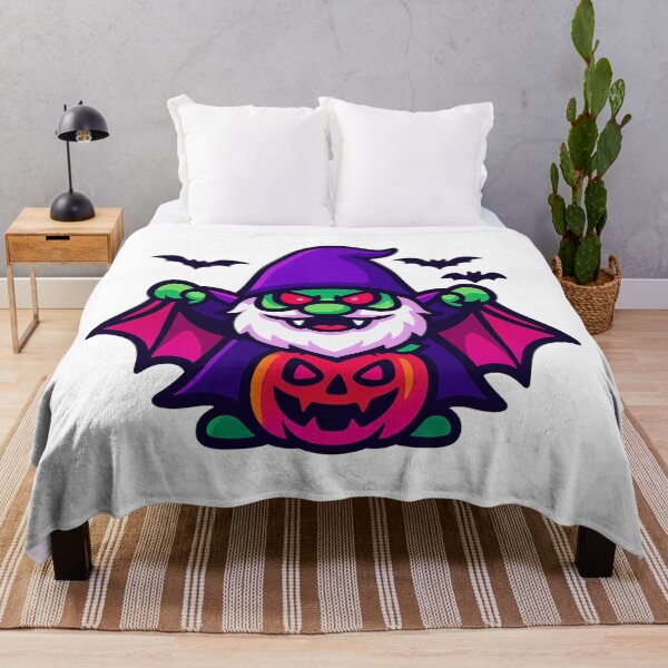 Item preview, Dramatic Vampire Gnome T-Shirt – Sharp Fangs & Glowing Red Eyes designed and sold by PrintCreations9.