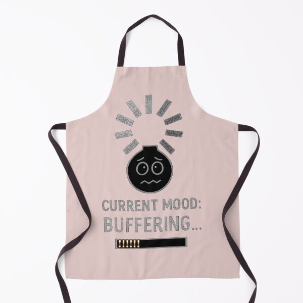 Item preview, Current Mood: Buffering T-Shirt – Funny Tech Quote Tee for Men, Women, Gamers & Students | Relatable Meme Shirt, Quirky Doodle, Digital Humor 2025 designed and sold by KDesignCrafts.