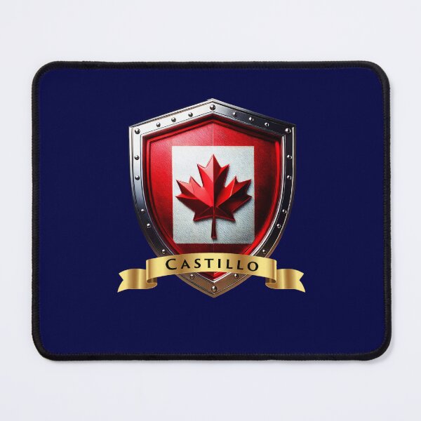 Item preview, Castillo Family Canada Shield.Maple Leaf Heritage Crest designed and sold by Highlandkings.