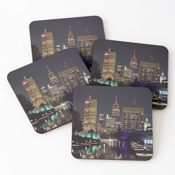 Item preview, Indianapolis at Night designed and sold by ShutterTOM.