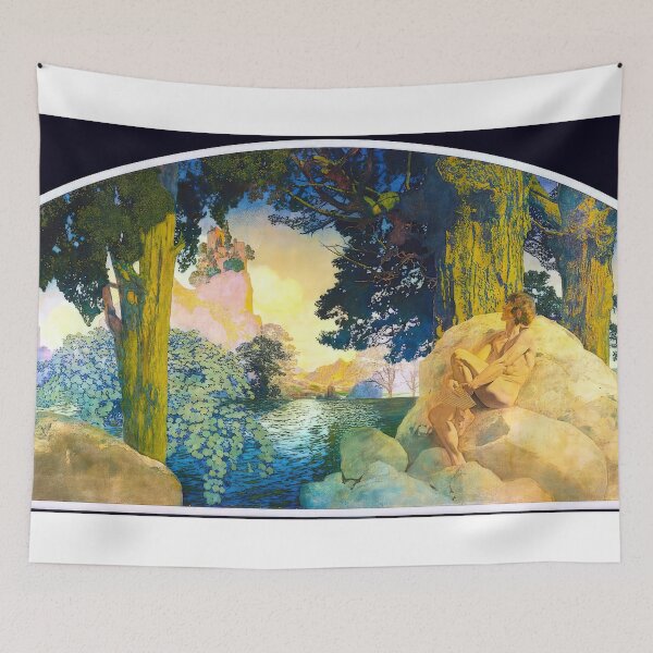 Item preview, Maxfield Parrish designed and sold by KaijuNoKaiju.
