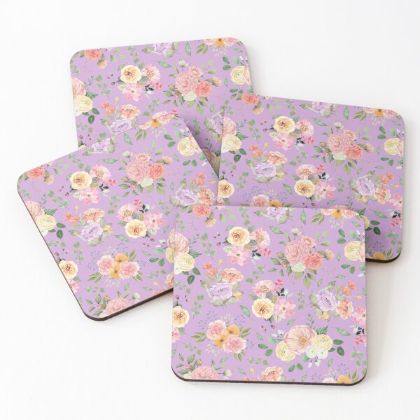 Item preview, Summer Boho Floral on Light Purple designed and sold by KSimpson838.