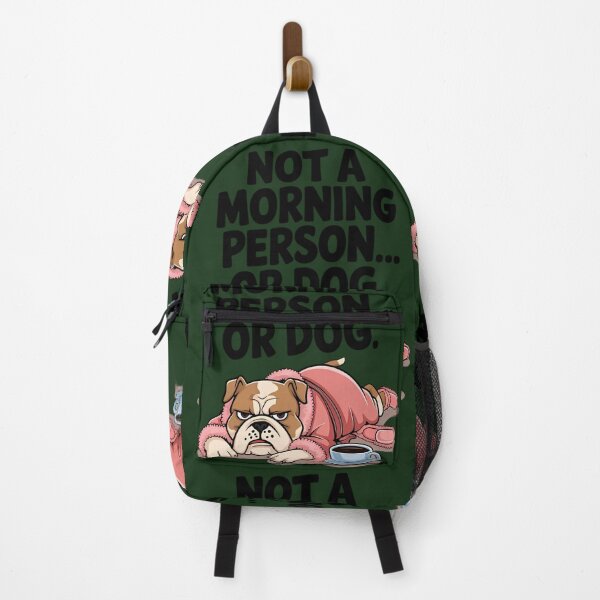 Item preview, Morning Bulldog: Not a Morning Person... or Dog! designed and sold by HilalaC.