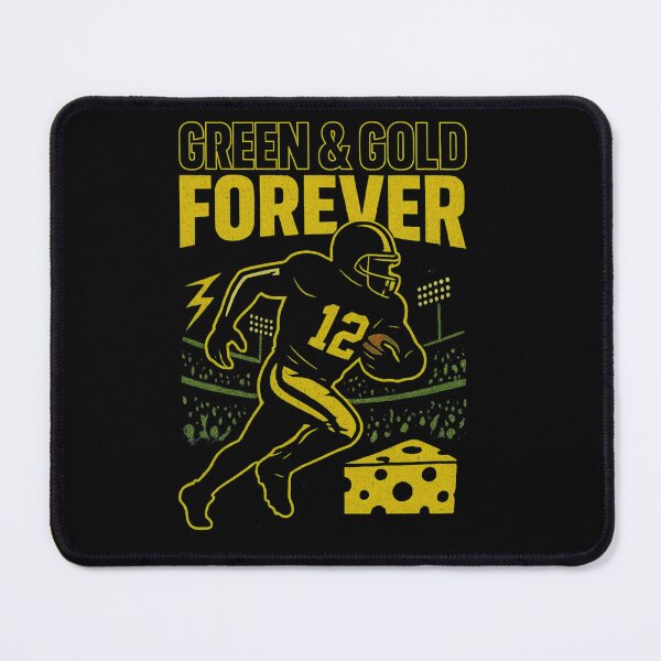 Item preview, Green Bay Packers Retro Grunge Football designed and sold by Doodle Emporium.