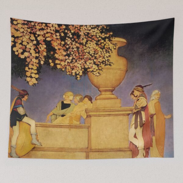 Item preview, Maxfield Parrish designed and sold by KaijuNoKaiju.