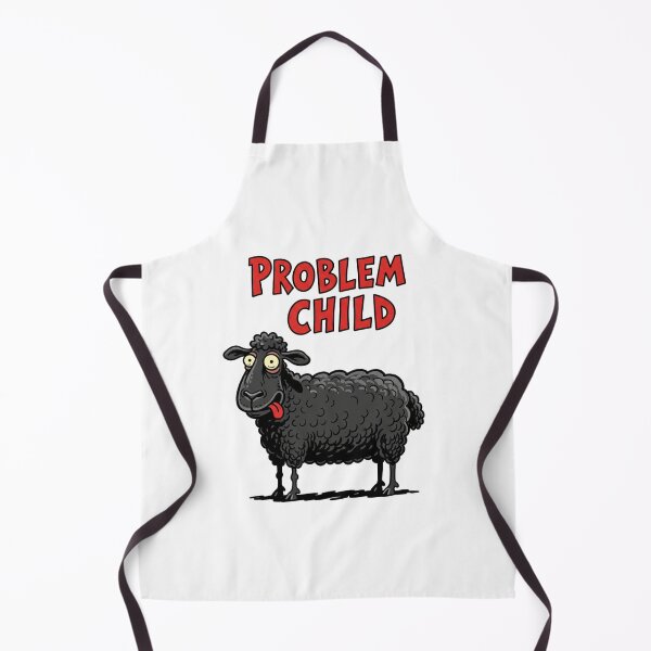 Item preview, Black Sheep, Problem Child, Middle Child, funnyfits70, Humor, Funny, retro, vintages, funny quotes, animal humor, designed and sold by FunnyFits70.