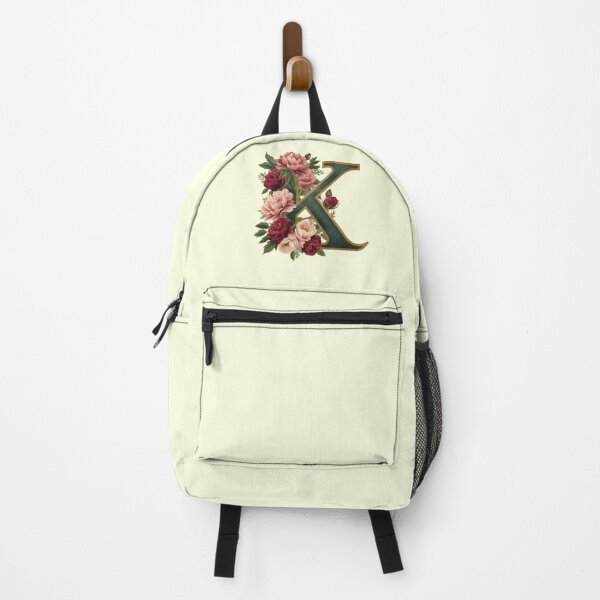 Item preview, Elegant Floral Monogram Letter K – Botanical Peony & Rose Initial Art | Personalized Gift, Feminine Nature Design designed and sold by AmenAlways.
