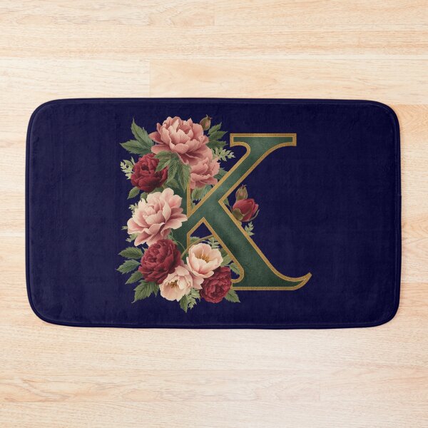 Item preview, Elegant Floral Monogram Letter K – Botanical Peony & Rose Initial Art | Personalized Gift, Feminine Nature Design designed and sold by AmenAlways.