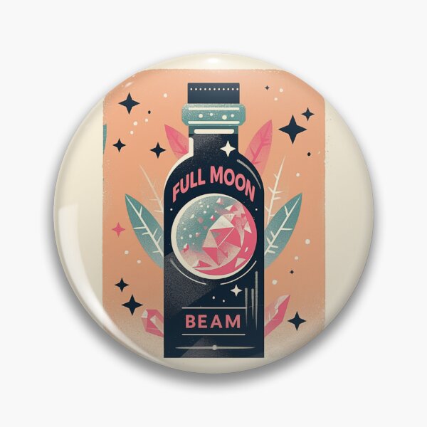 Item preview, Full moon beam potion bottle designed and sold by MendaciousMina.