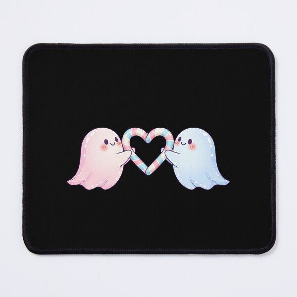 Item preview, Cute Kawaii Pastel Ghosts in Love designed and sold by istoriadesign.