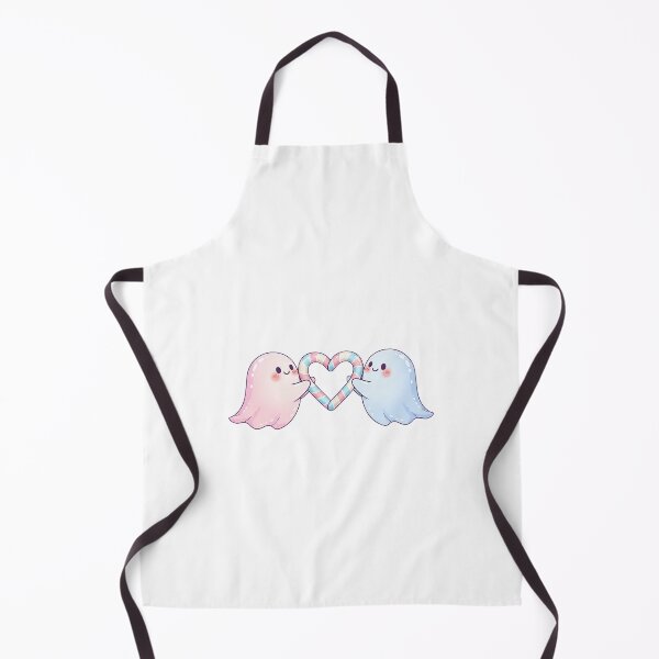 Item preview, Cute Kawaii Pastel Ghosts in Love designed and sold by istoriadesign.