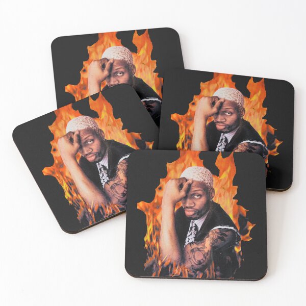 Item preview, Dennis Rodman fire designed and sold by corahilaryanl.