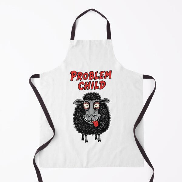 Item preview, Black Sheep, Problem Child, Middle Child, funnyfits70, Humor, Funny, retro, vintages, funny quotes, animal humor, designed and sold by FunnyFits70.