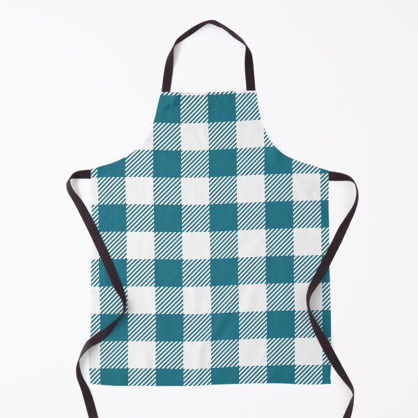 Item preview, Teal and White Gingham Print All Over designed and sold by Feeling Artsy.