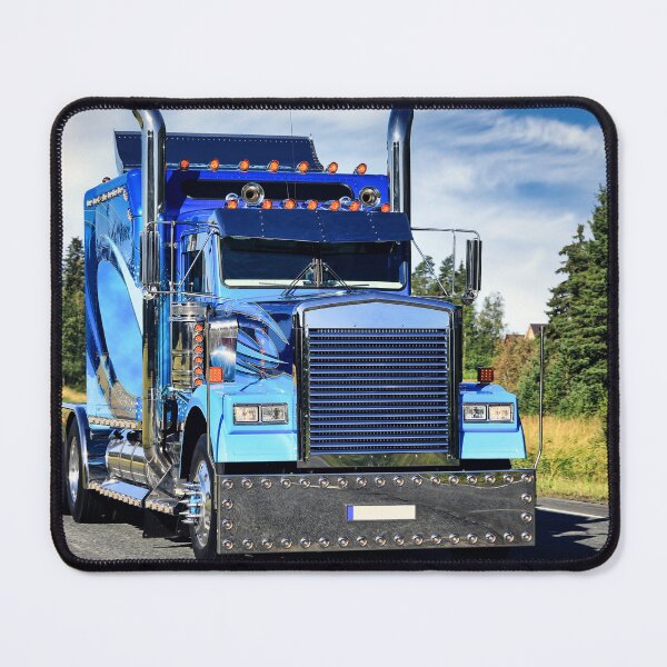 Item preview, Classic American Semi Truck on Road designed and sold by Taina Sohlman.