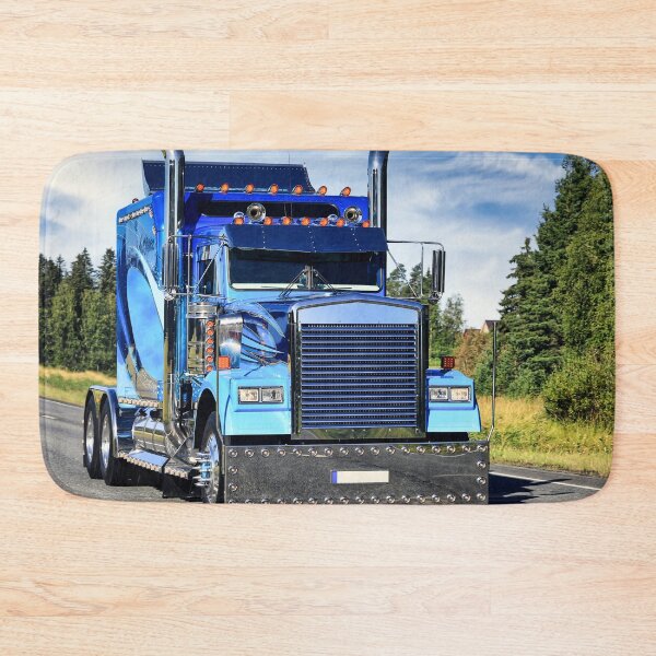Item preview, Classic American Semi Truck on Road designed and sold by Taina Sohlman.