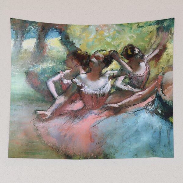 Item preview, Edgar Degas Four Ballet Dancer on Stage designed and sold by Erlin Rudho.