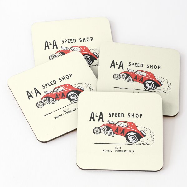 Item preview, A&A vintage speed shop  designed and sold by retropetrol.