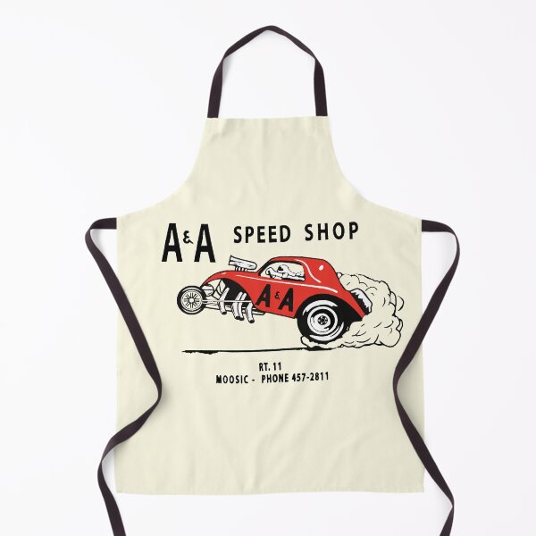 Item preview, A&A vintage speed shop designed and sold by retropetrol.