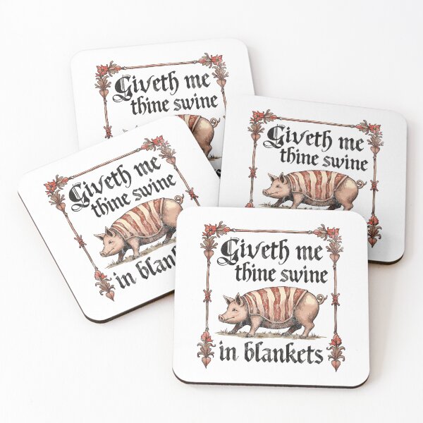 Item preview, Giveth me thine swine in blankets designed and sold by PaulSDesign.